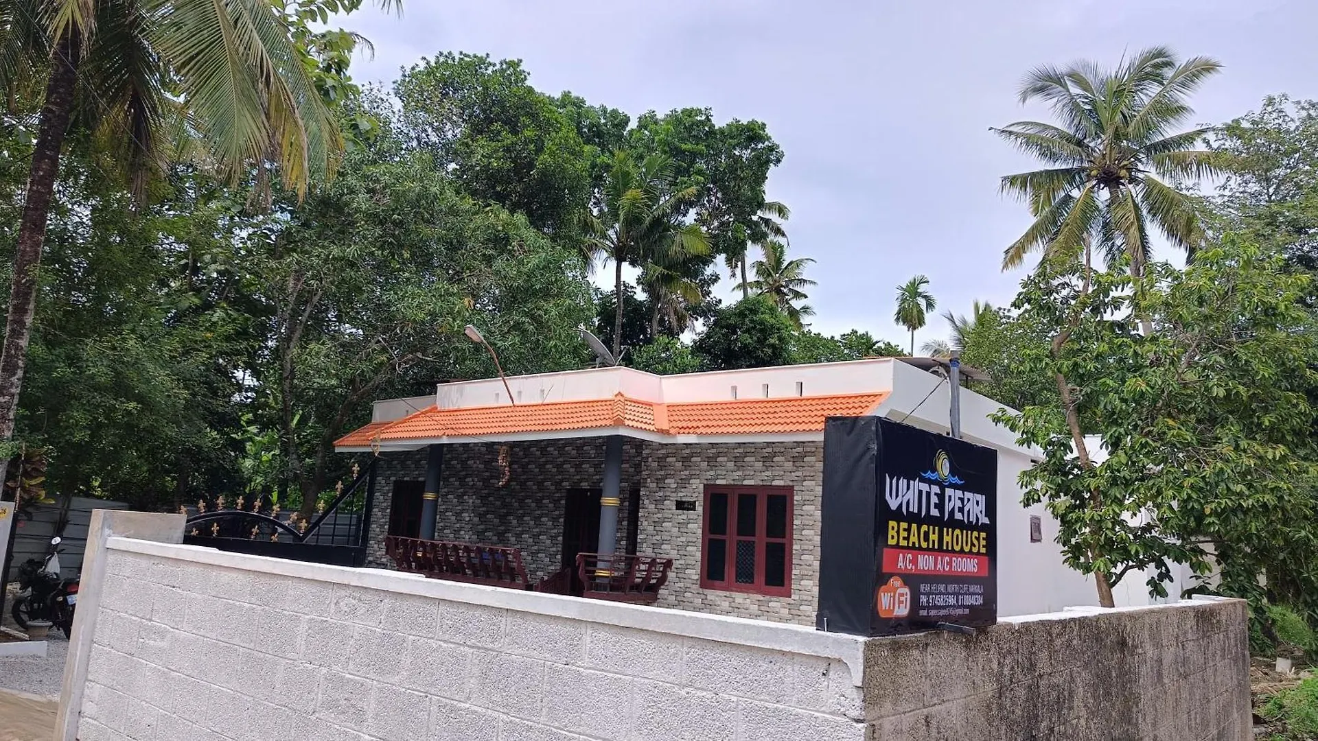 Rum i privatbostad White Pearl Beach House Varkala